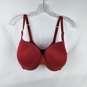 Joyspun T-shirt Push Up Bra 38DD Red Underwire